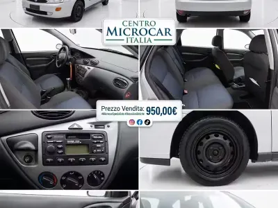 Usado Ford Focus 100 CV (73 kW) 2002 Gris Berlina