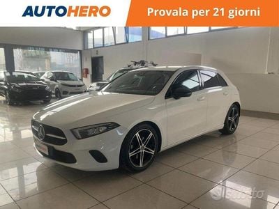Usata Mercedes A180 115 CV (84 kW) 2021 Bianco Berlina