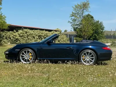 Usata Porsche 911 Carrera 4S Cabriolet 385 CV (283 kW) 2010 Bluazzurro Cabrio
