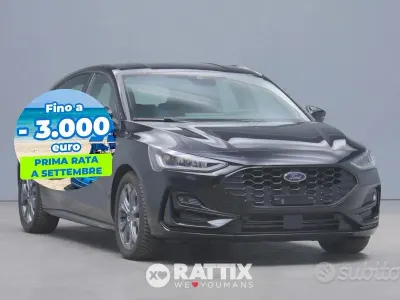 Usata Ford Focus ST-Line 155 CV (114 kW) 2024 Nero Berlina