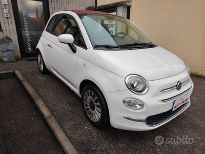 Begagnad Fiat 500C Lounge 69 HK (50 kW) 2016 Vit Cab