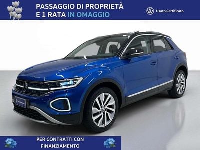 Usata VW T-Roc Style 110 CV (80 kW) 2022 Ravenna blue metallizzato deep SUV