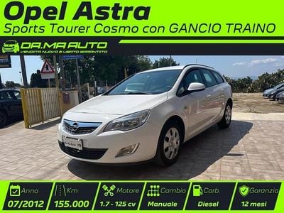 Usata Opel Astra Cosmo 125 CV (91 kW) 2012 Bianco Station wagon