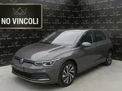Usata VW Golf VIII Style 150 CV (110 kW) 2021 Grigio Berlina
