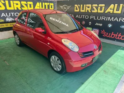 Usata Nissan Micra Visia 80 CV (58 kW) 2004 Rosso Utilitaria
