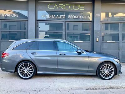 Usata Mercedes C220 AMG 169 CV (124 kW) 2016 Grigio Station wagon