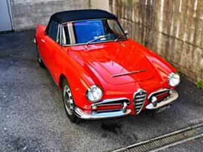 Usata Alfa Romeo Giulia 92 CV (67 kW) 1962 Rosso Cabrio