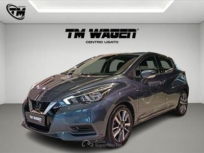 Usata Nissan Micra Acenta 90 CV (66 kW) 2018 Grigio Utilitaria