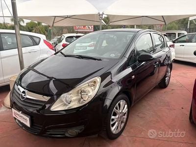 Usado Opel Corsa Enjoy 80 HP (58 kW) 2009 Preto Citadino