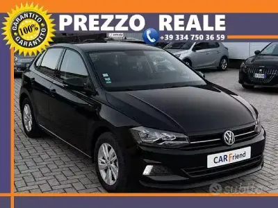 Usata VW Polo Comfortline 95 CV (69 kW) 2019 Nero Utilitaria