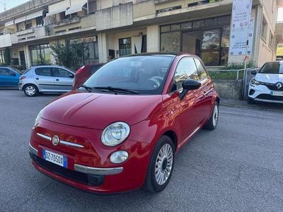 Usata Fiat 500 Lounge 69 CV (50 kW) 2010 Rosso Utilitaria