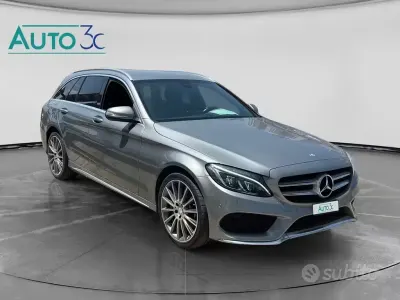 Usata Mercedes C250 Premium 204 CV (150 kW) 2015 Grigio Station wagon