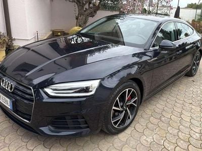 Usata Audi A5 Sportback Business 190 CV (139 kW) 2017 Blu/azzurro Utilitaria