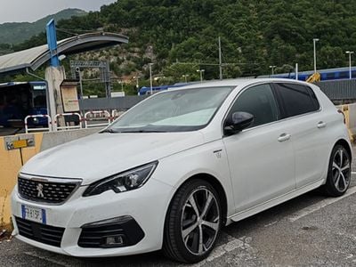 Usata Peugeot 308 GT-line 131 CV (96 kW) 2018 Bianco Berlina