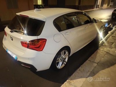 Usata BMW 116 M Sport 2017 Bianco Utilitaria