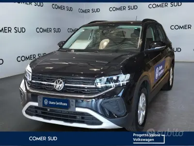 Usata VW T-Cross Life 95 CV (69 kW) 2024 Deep black perlato SUV