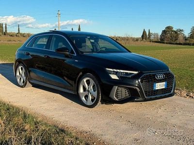 Usata Audi A3 S-Line 150 CV (110 kW) 2023 Nero Berlina