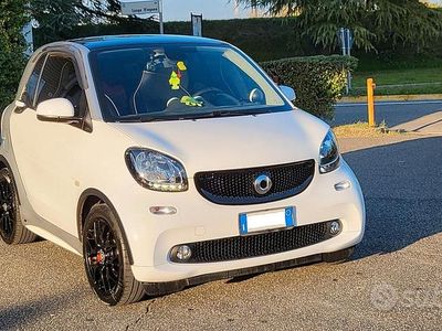 Usata Smart ForFour Brabus 2017 Bianco Utilitaria