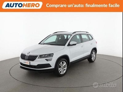 Usata Skoda Karoq 149 CV (109 kW) 2021 Bianco SUV