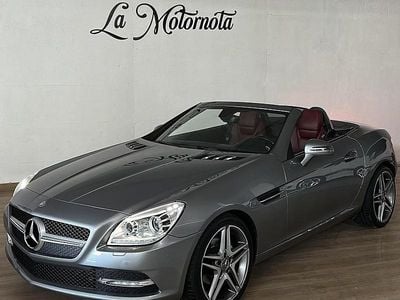 Usata Mercedes SLK200 184 CV (135 kW) 2012 Grigio Cabrio