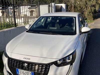 Usata Peugeot 208 102 CV (75 kW) 2021 Bianco Utilitaria