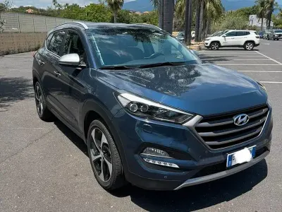 Usata Hyundai Tucson 116 CV (85 kW) 2017 Blu SUV