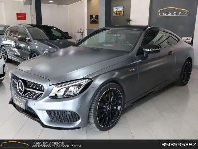 Usata Mercedes C43 AMG AMG 367 CV (269 kW) 2017 Grigio Coupé
