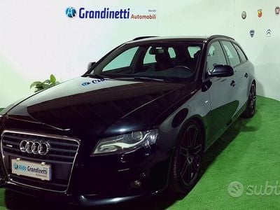 Usata Audi A4 S-Line 170 CV (125 kW) 2010 Nero Utilitaria