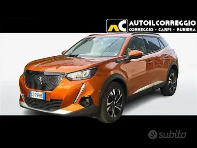 Usata Peugeot 2008 Allure 131 CV (96 kW) 2021 Arancione SUV