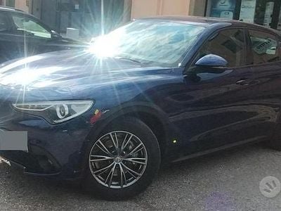 Usata Alfa Romeo Stelvio 180 CV (132 kW) 2018 Blu SUV