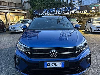 Usata VW Taigo R-line 110 CV (80 kW) 2022 Blu SUV