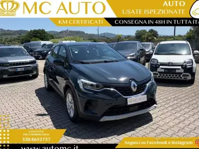 Usata Renault Captur Equilibre 101 CV (74 kW) 2022 Blu SUV