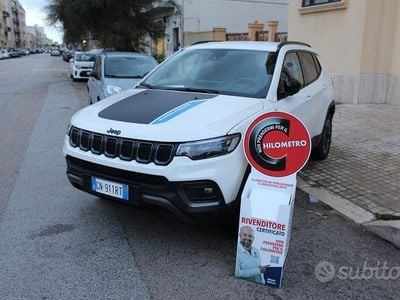 Bianco Usata 2023 Jeep Compass Trailhawk SUV | 22.950 € (Buon prezzo)