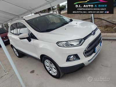 Usata Ford Ecosport Titanium 95 CV (69 kW) 2016 Bianco SUV