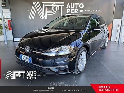 Usata VW Golf VII Business 116 CV (85 kW) 2017 Nero Berlina