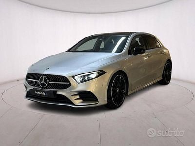Grigio Usata 2022 Mercedes A200 AMG Line Premium Berlina | 32.400 € (Buon prezzo)