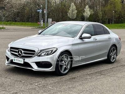 Usata Mercedes C220 Premium Plus 170 CV (125 kW) 2016 Grigio Berlina