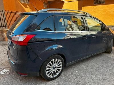 Usata Ford Grand C-Max 116 CV (85 kW) 2015 Blu Monovolume