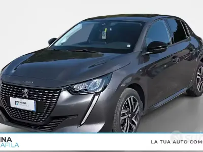 Usata Peugeot 208 Allure 101 CV (74 kW) 2022 Grigio platinum Utilitaria