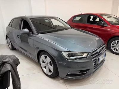 Usata Audi A3 Ambition 110 CV (80 kW) 2015 Grigio Berlina
