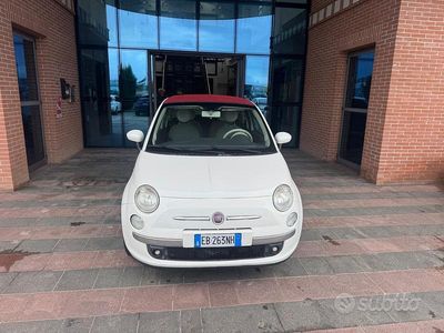 Usata Fiat 500C Rock 69 CV (50 kW) 2010 Bianco Cabrio
