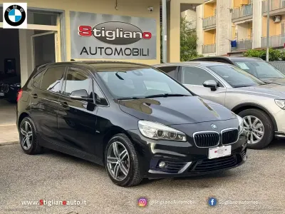 Brugt BMW 218 Active Tourer Sport Line 150 HK (110 kW) 2016 Sort MPV