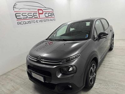 Usata Citroën C3 Shine 83 CV (61 kW) 2019 Grigio Utilitaria