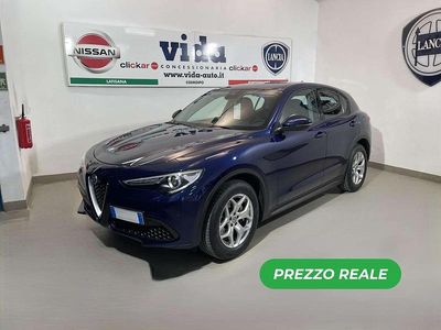 Usata Alfa Romeo Stelvio 190 CV (139 kW) 2020 Blu/azzurro SUV