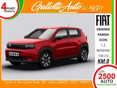 Nuova Fiat Grande Panda Icon 101 CV (74 kW) 2026 Rosso Utilitaria