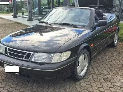 Usata Saab 900 Cabriolet 131 CV (96 kW) 1996 Nero Cabrio