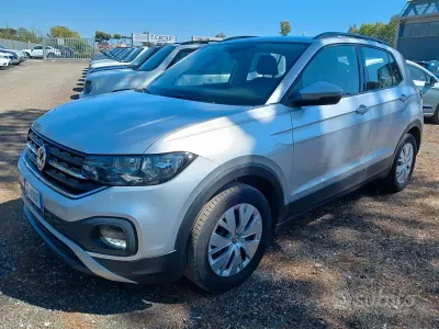 Usata VW T-Cross Advance 95 CV (69 kW) 2019 Grigio SUV
