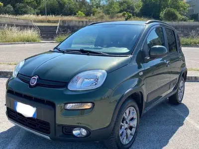 Usata Fiat Panda 4x4 S 95 CV (69 kW) 2017 Verde Utilitaria
