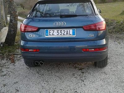 Usata Audi Q3 150 CV (110 kW) 2015 Blu SUV