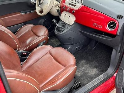 Usata Fiat 500 95 CV (69 kW) 2010 Rosso Utilitaria